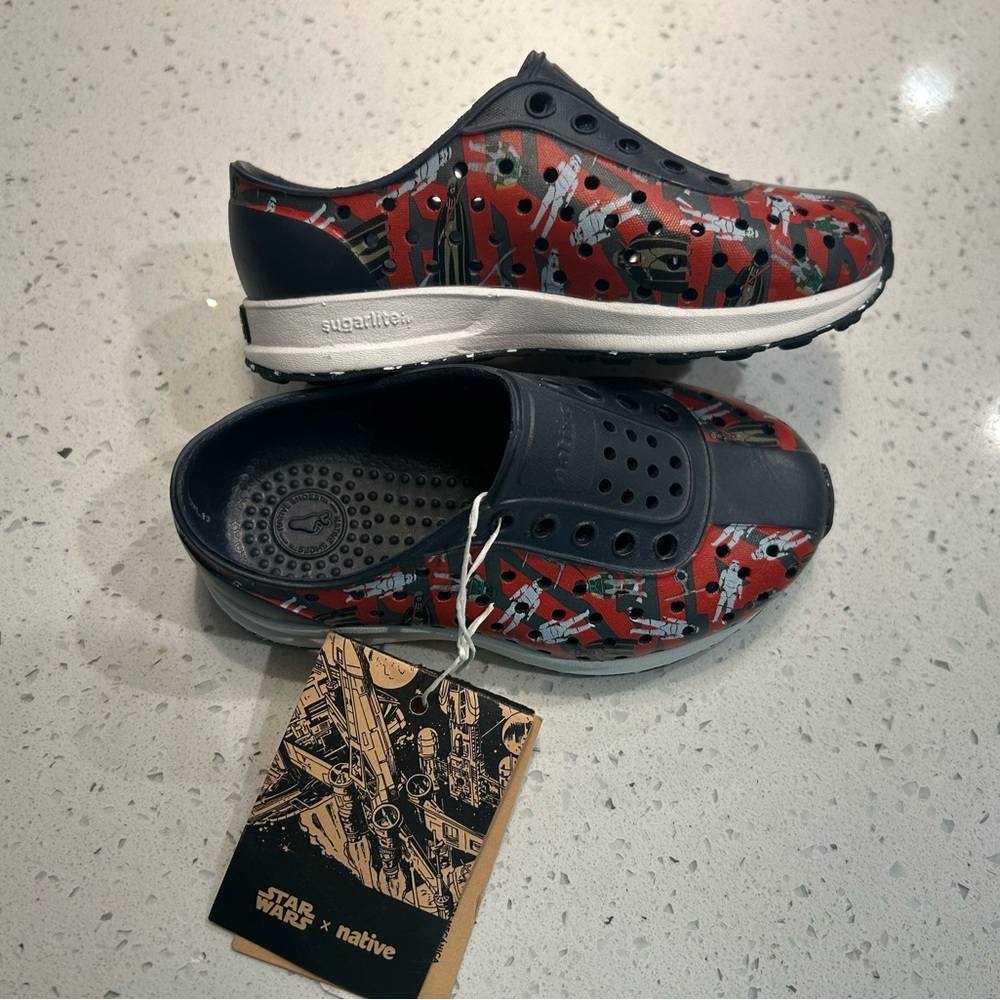 Native X Star Wars Robbie Sugarlite Print Sneaker Toddler 7 — image 7 of 8
